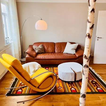 Kuschelige Helle Ferienwohnung Gotha Exterior foto